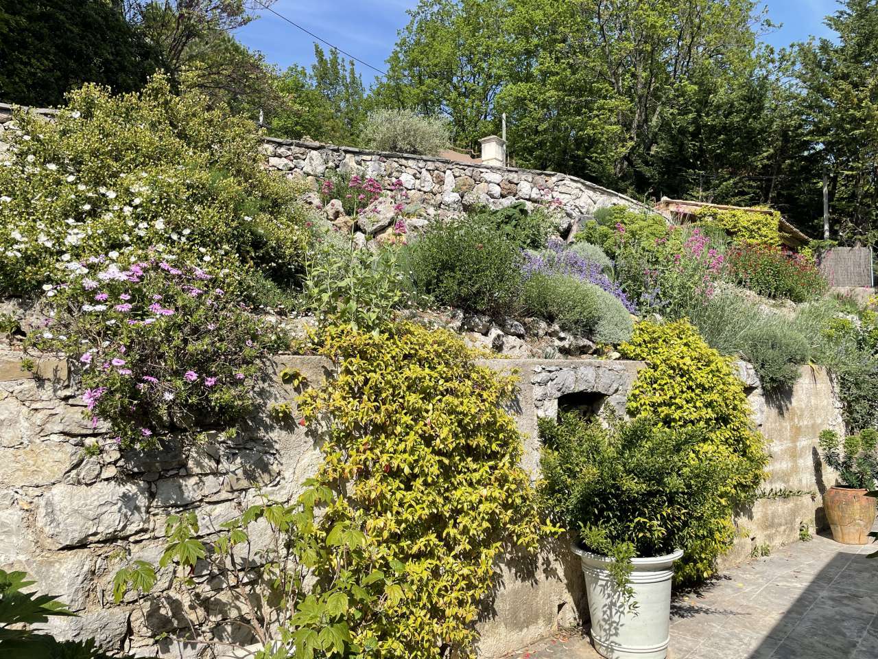 An enchanting Provencal villa with 6 bedrooms and infinity swimming pool in