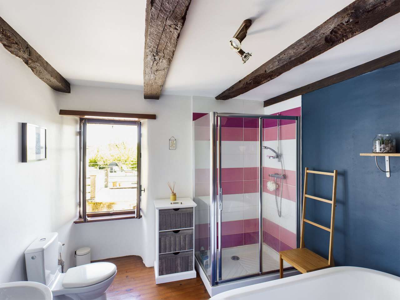 Full of character and charm, this beautifully renovated 7 bedroom farmhouse