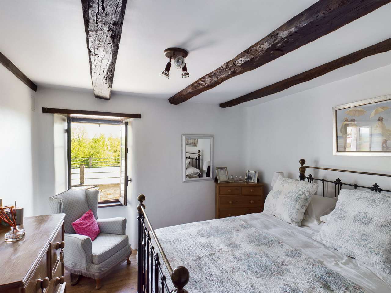 Full of character and charm, this beautifully renovated 7 bedroom farmhouse