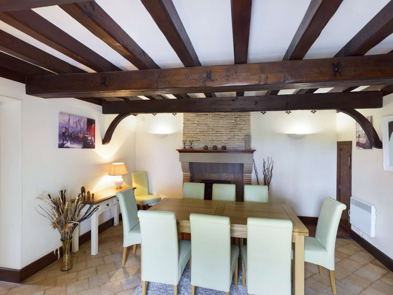 Situated in a quiet and private setting, this superb stone built farmhouse