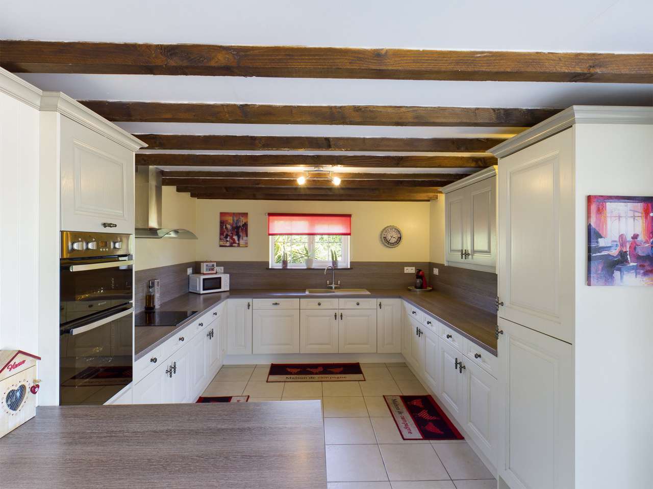 Situated in a quiet and private setting, this superb stone built farmhouse