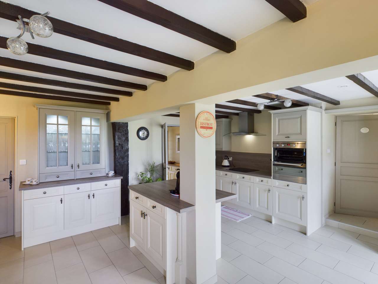 Situated in a quiet and private setting, this superb stone built farmhouse