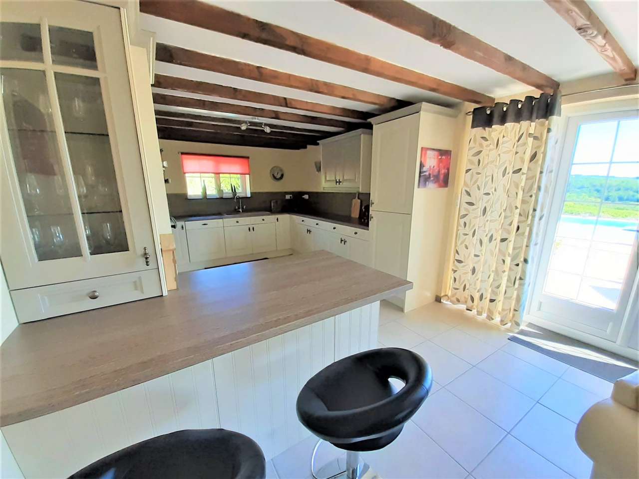 Situated in a quiet and private setting, this superb stone built farmhouse