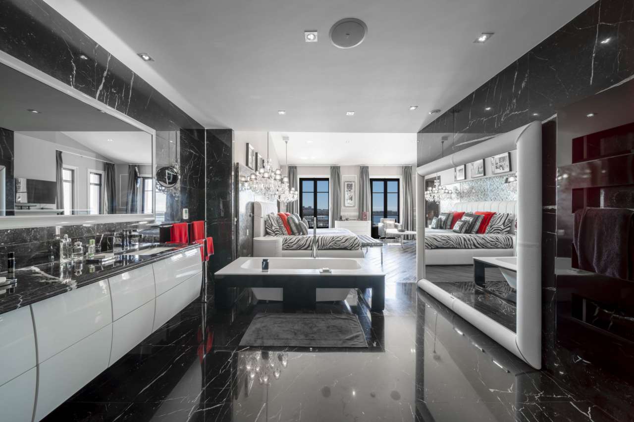 With stunning sea views, this grand, unique, spacious and totally refurbish