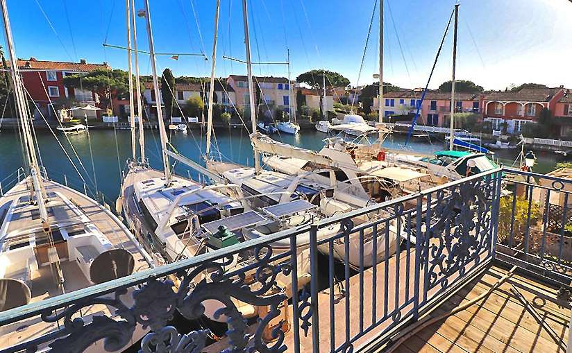 Enjoying wonderful river views from its first floor setting, is this charmi