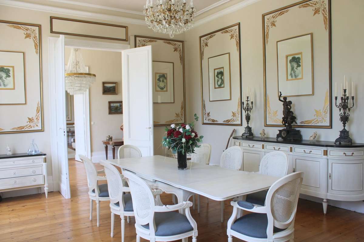 Nestling in nearly 5 acres of glorious landscaped gardens is this beautiful