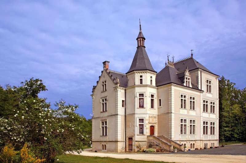 Spacious and beautifully presented French chateau, set in over 83 acres of