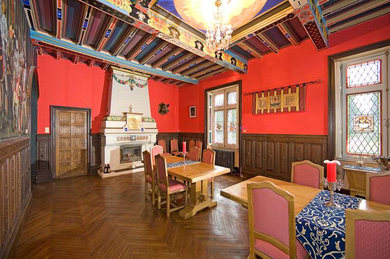 Spacious and beautifully presented French chateau, set in over 83 acres of