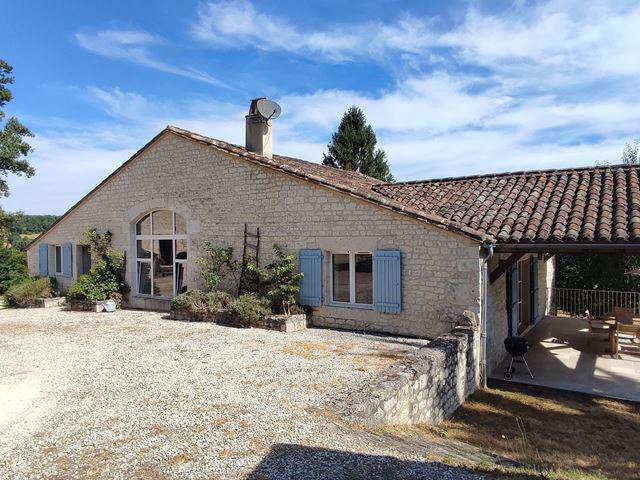 Wonderful opportunity to acquire a nine bedroom gite business set up in two