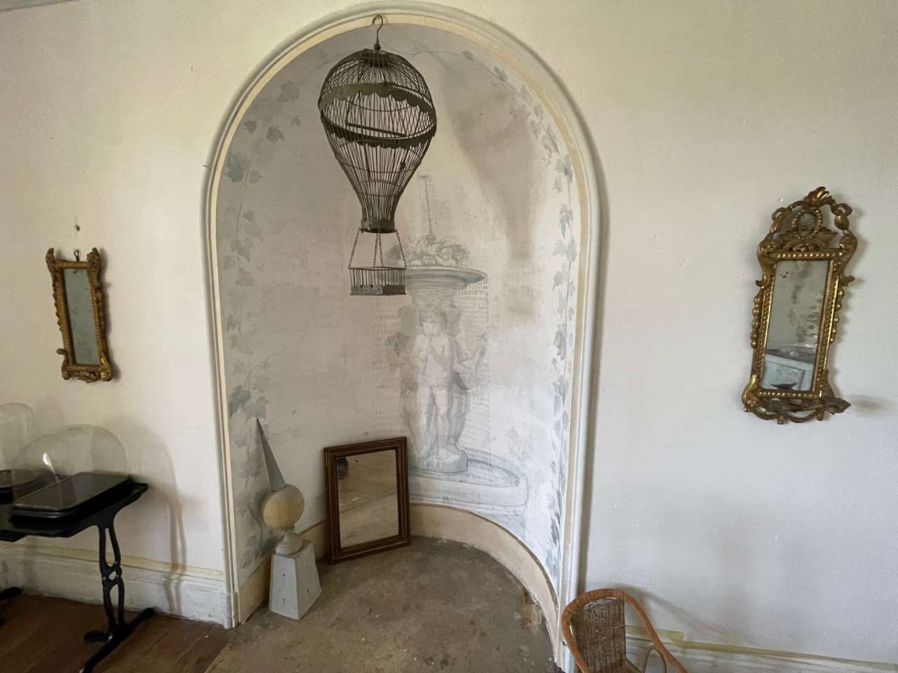 Enjoying far reaching countryside views from its peaceful location near Cou