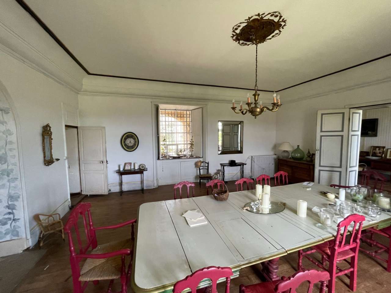 Enjoying far reaching countryside views from its peaceful location near Cou