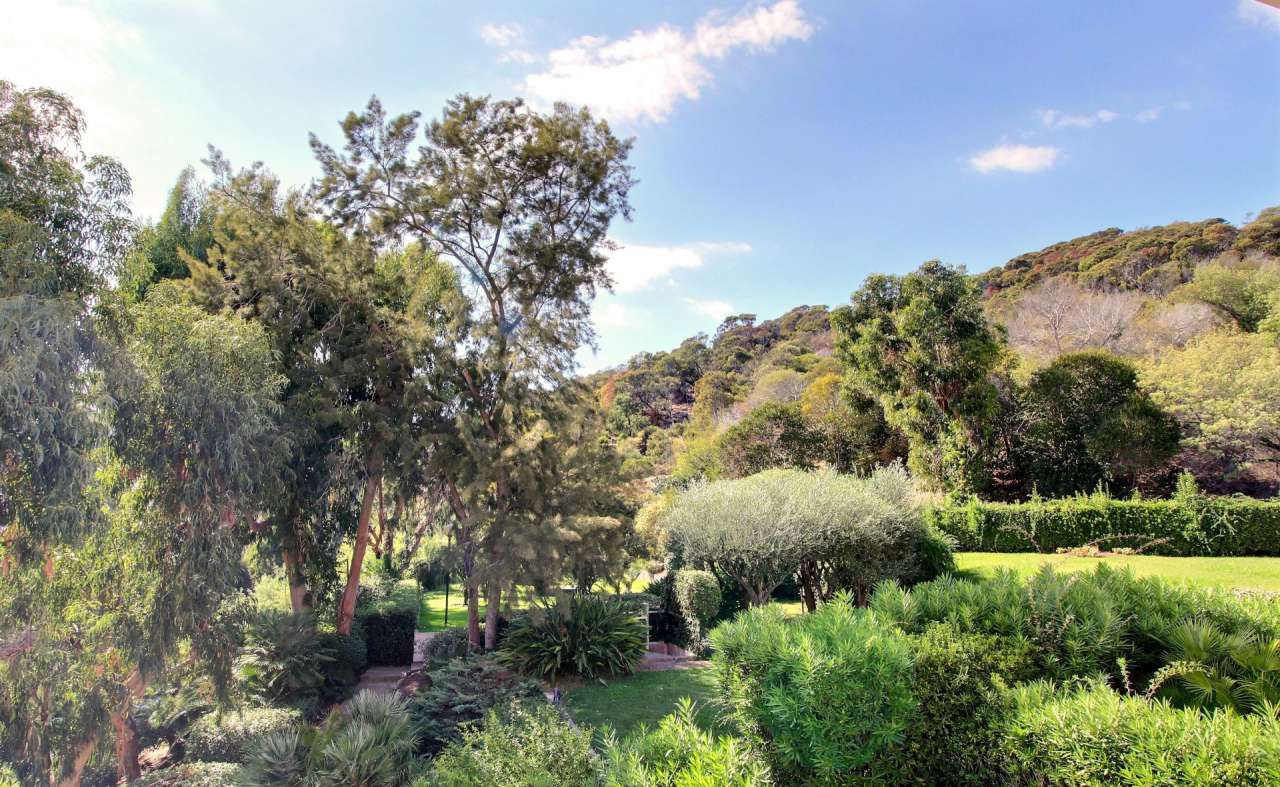 Enjoying breathtaking sea views from its idyllic peaceful location in a cen