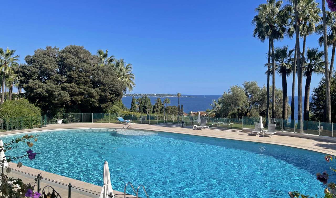 Enjoying breathtaking sea views from its idyllic peaceful location in a cen