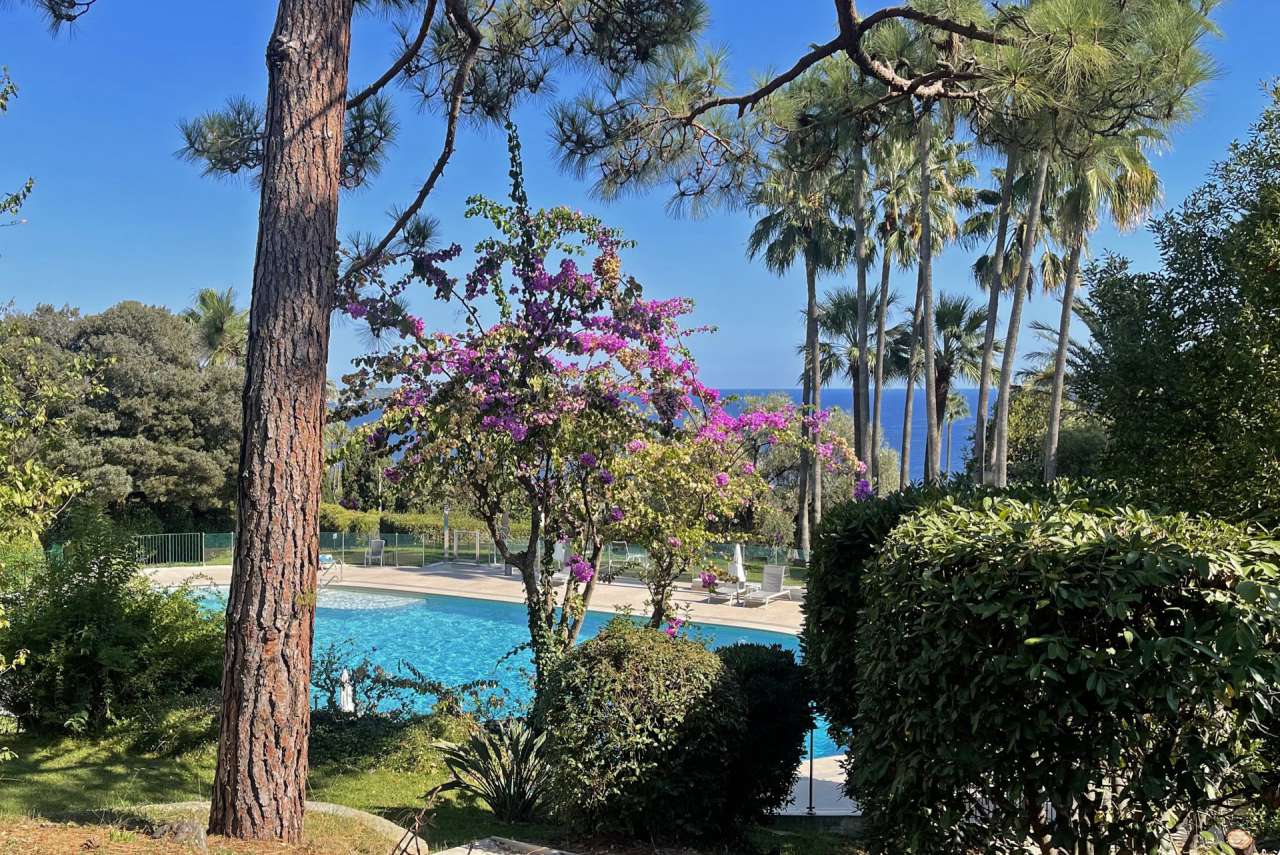 Enjoying breathtaking sea views from its idyllic peaceful location in a cen