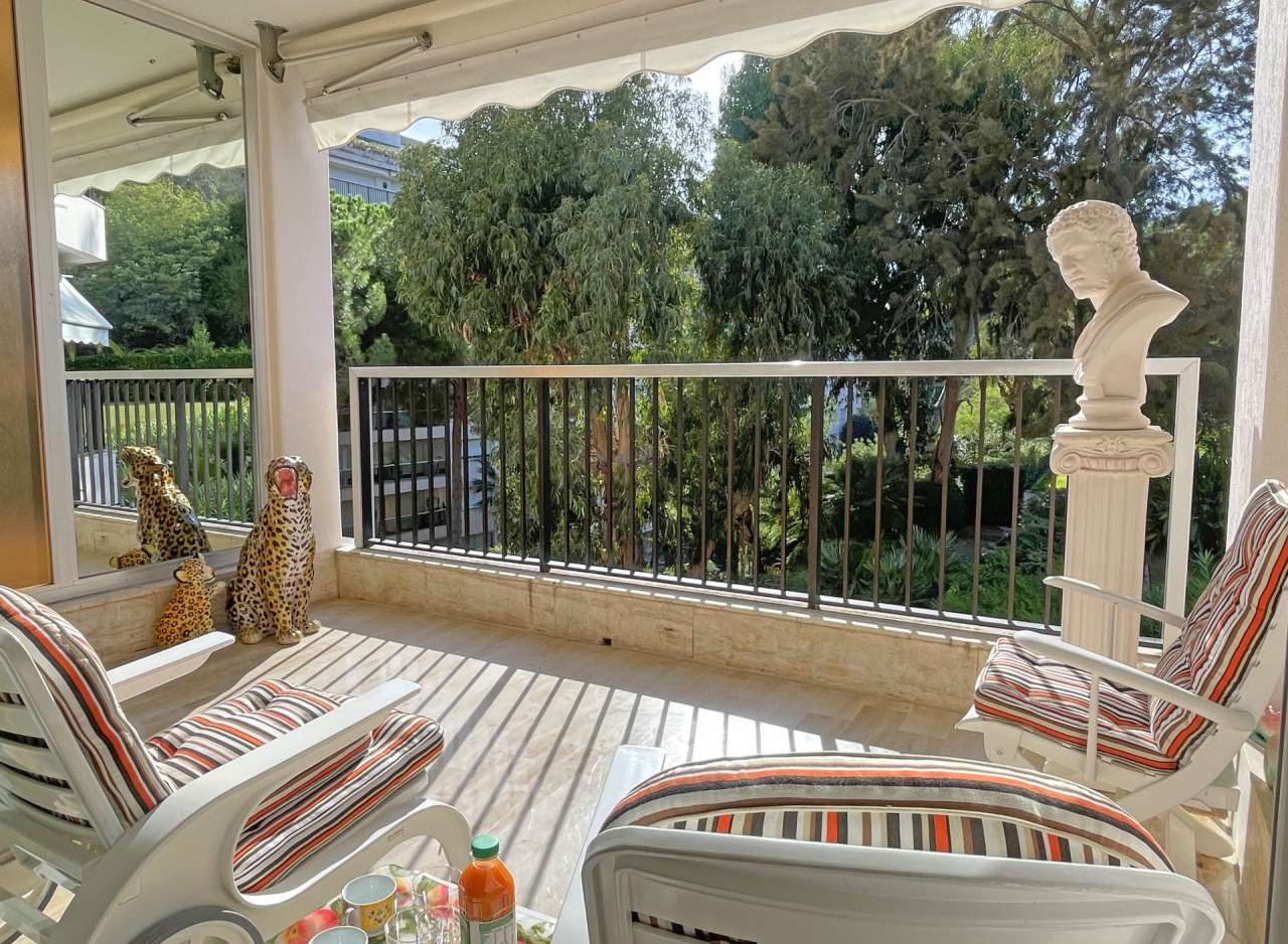 Enjoying breathtaking sea views from its idyllic peaceful location in a cen