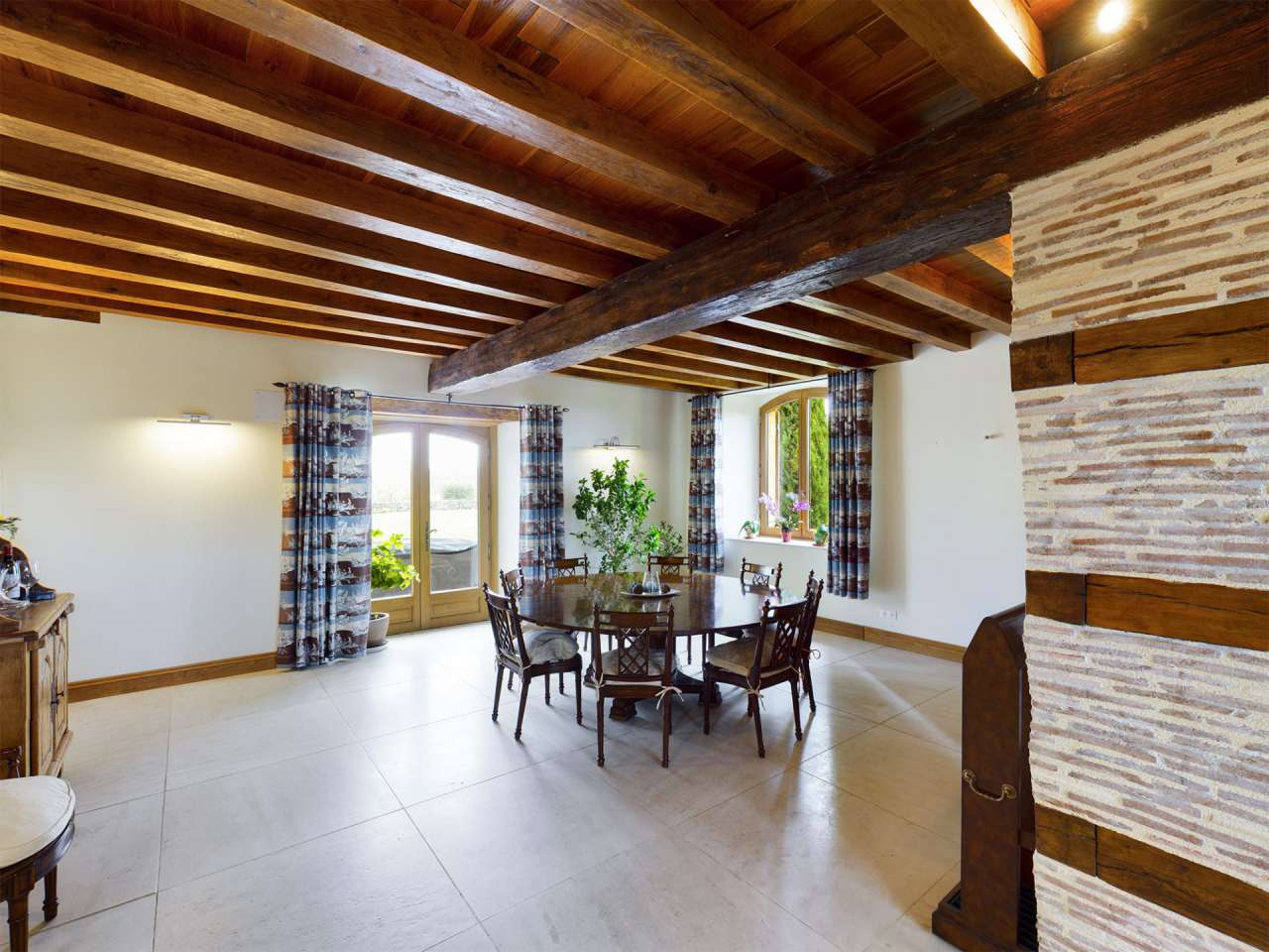 Nestling in nearly 22 acres of glorious landscaped gardens with expansive p