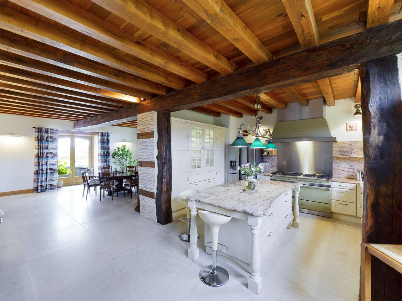 Nestling in nearly 22 acres of glorious landscaped gardens with expansive p