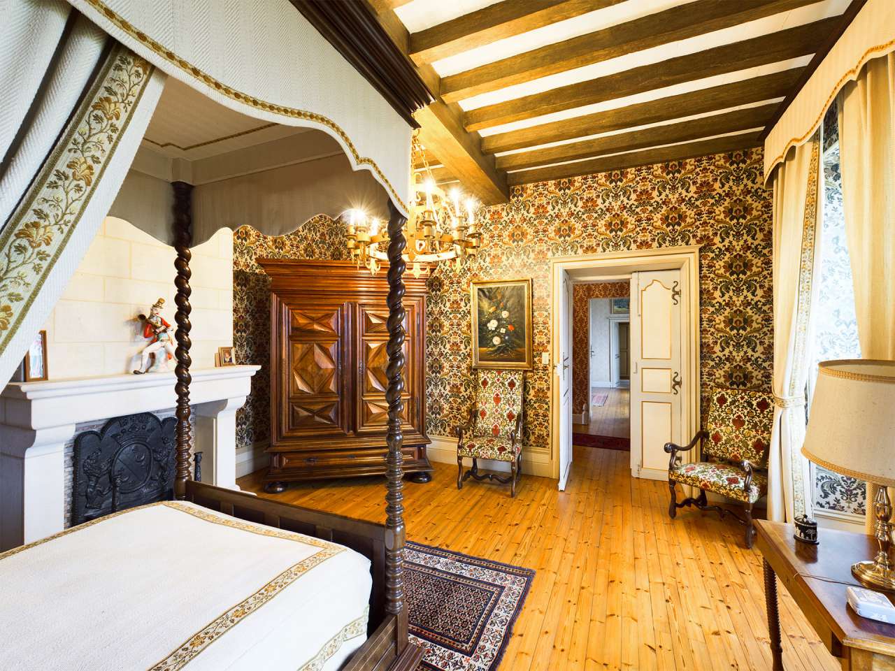 Unique opportunity to acquire a stunning 4 bedroom 18th century stone Frenc