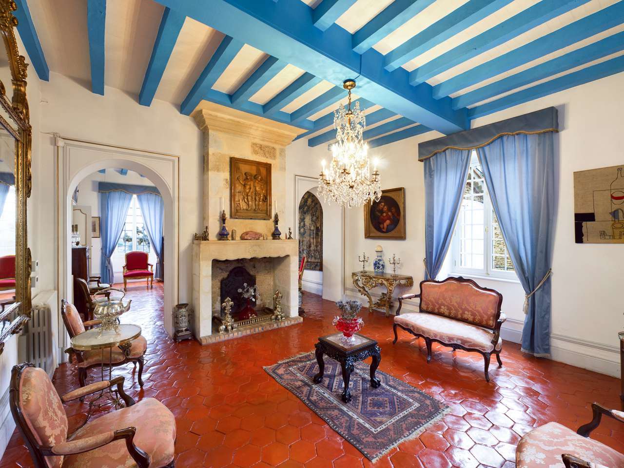 Unique opportunity to acquire a stunning 4 bedroom 18th century stone Frenc