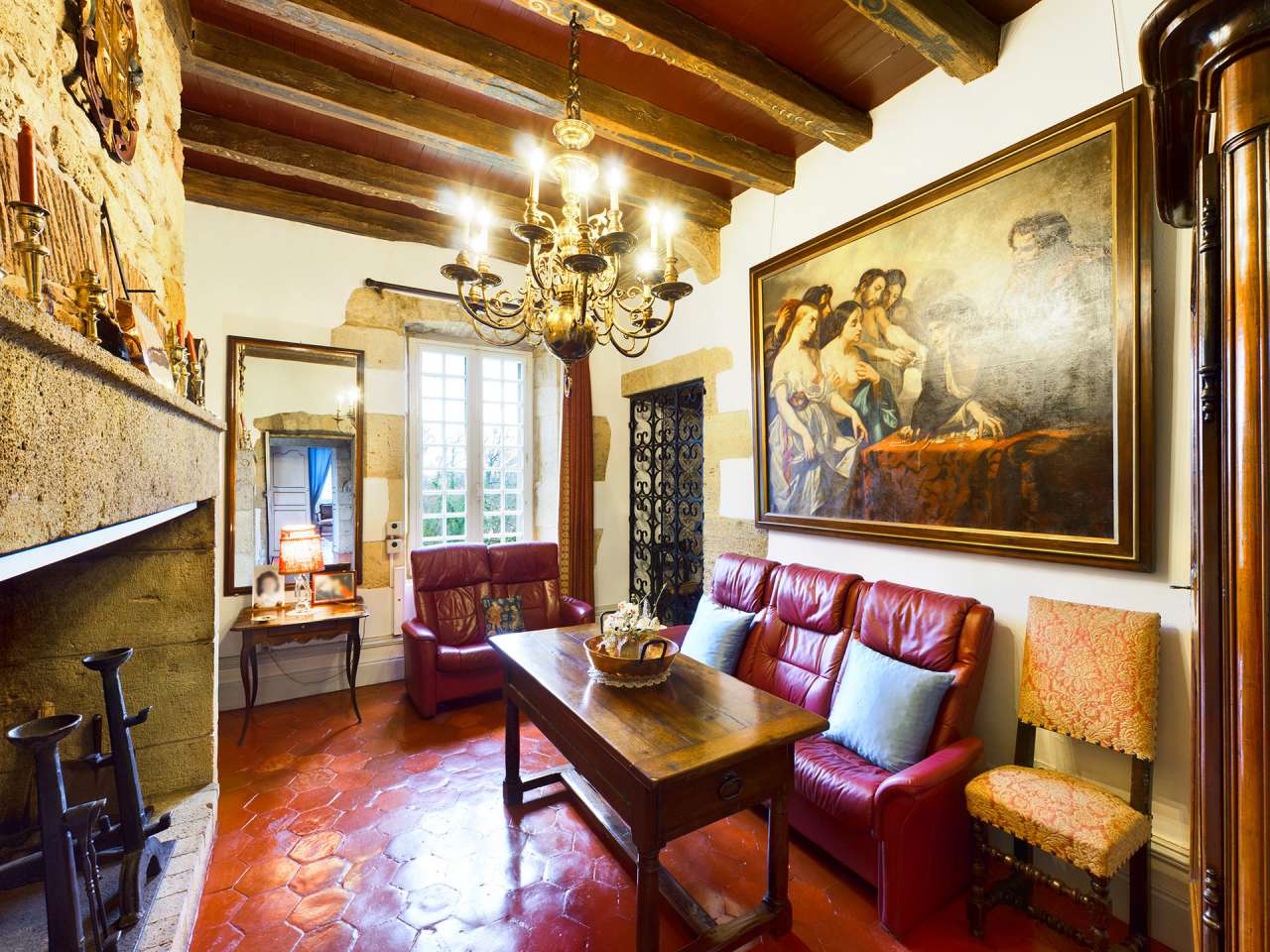 Unique opportunity to acquire a stunning 4 bedroom 18th century stone Frenc