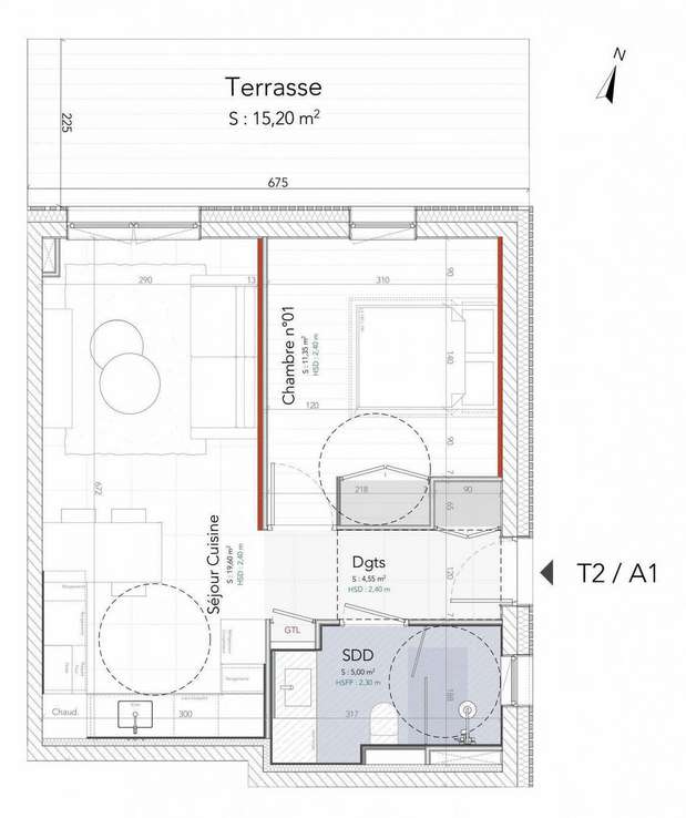 Stylish and bright new one bedroom ground floor apartment with garage, enjo