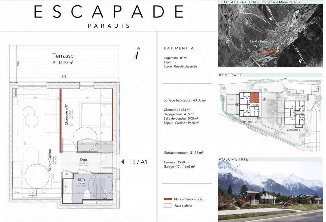 Stylish and bright new one bedroom ground floor apartment with garage, enjo