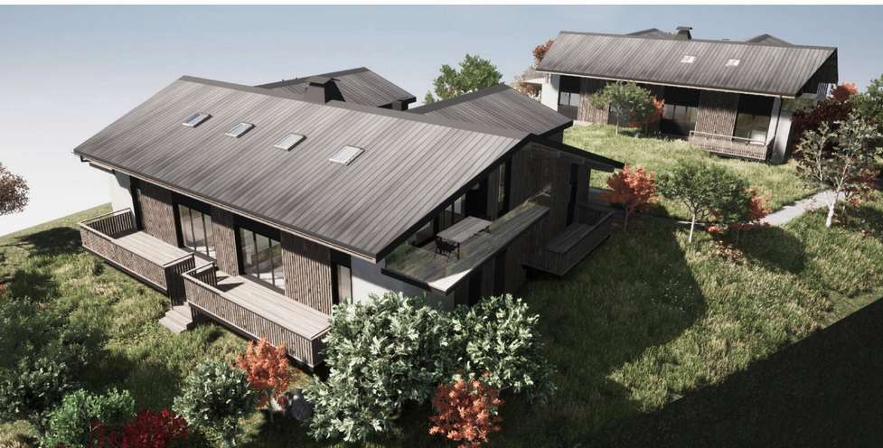 Stylish and bright new one bedroom ground floor apartment with garage, enjo