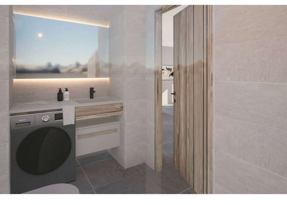 Stylish and bright new one bedroom ground floor apartment with garage, enjo