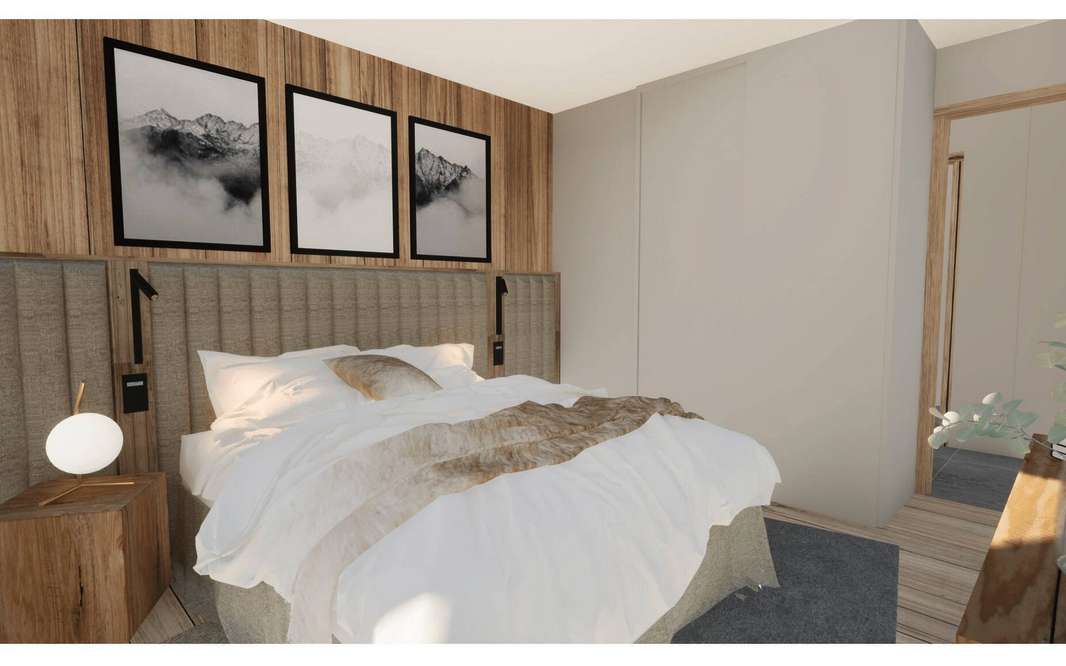 Stylish and bright new one bedroom ground floor apartment with garage, enjo