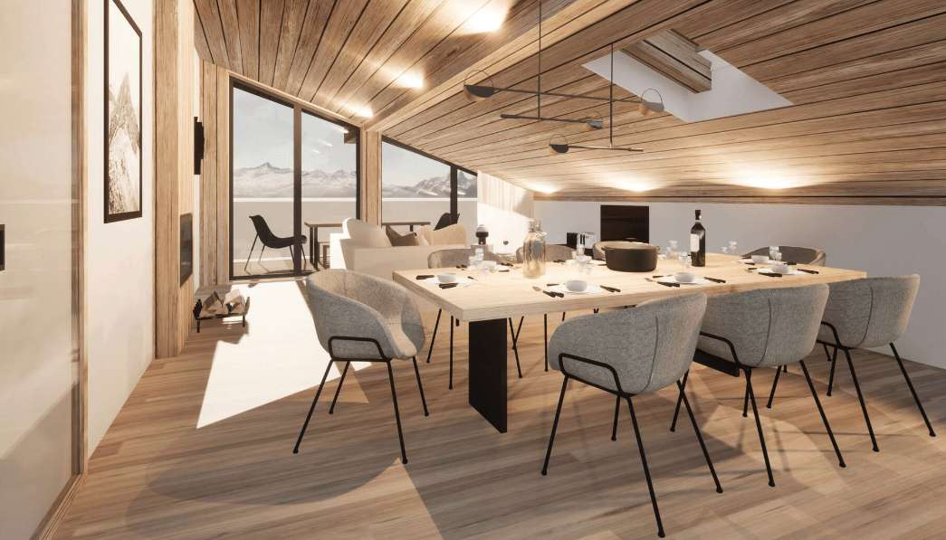 Luxury new 3 bedroom first floor apartment with garage, enjoying breathtaki