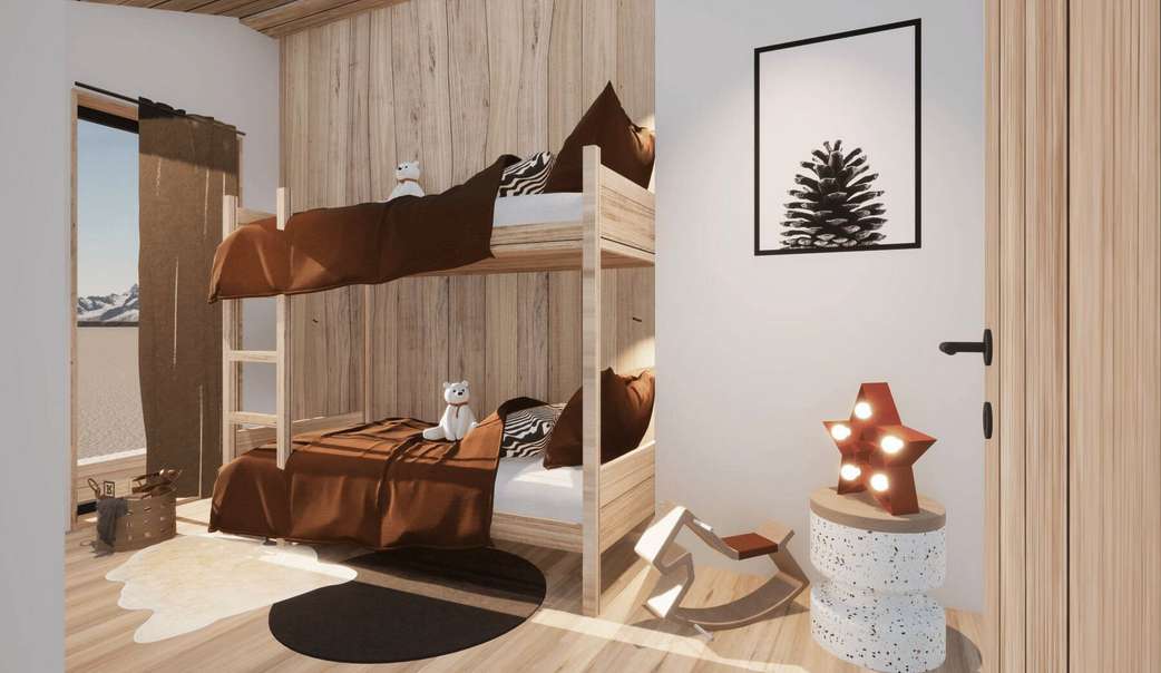 Luxury new 3 bedroom first floor apartment with garage, enjoying breathtaki