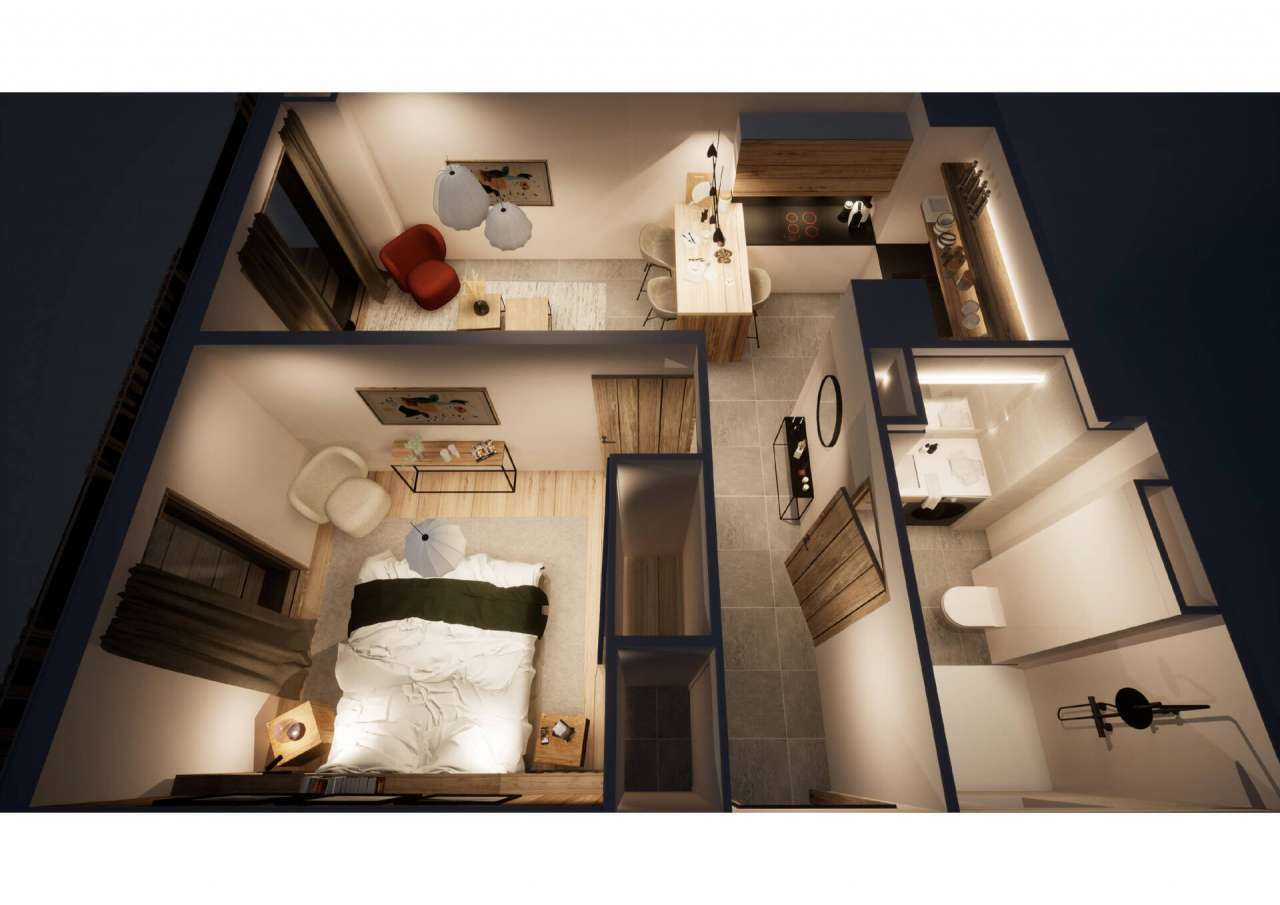 Attractive new one bedroom property, part of a new select development of ju