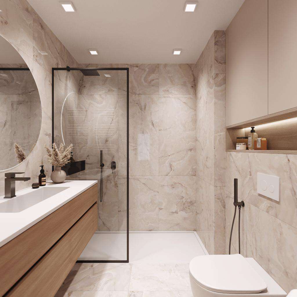 A large 3 bedroom duplex apartment, newly renovated of 111m2 on two levels,