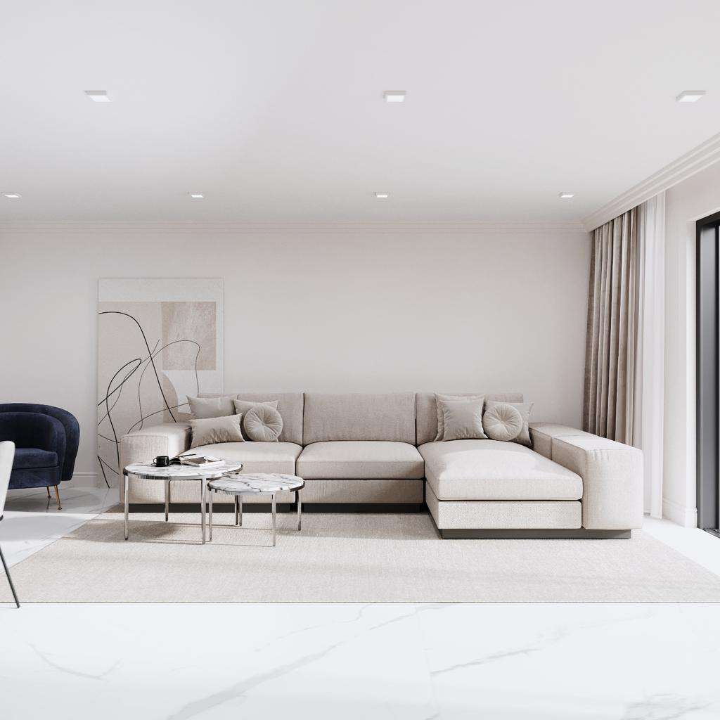 A large 3 bedroom duplex apartment, newly renovated of 111m2 on two levels,