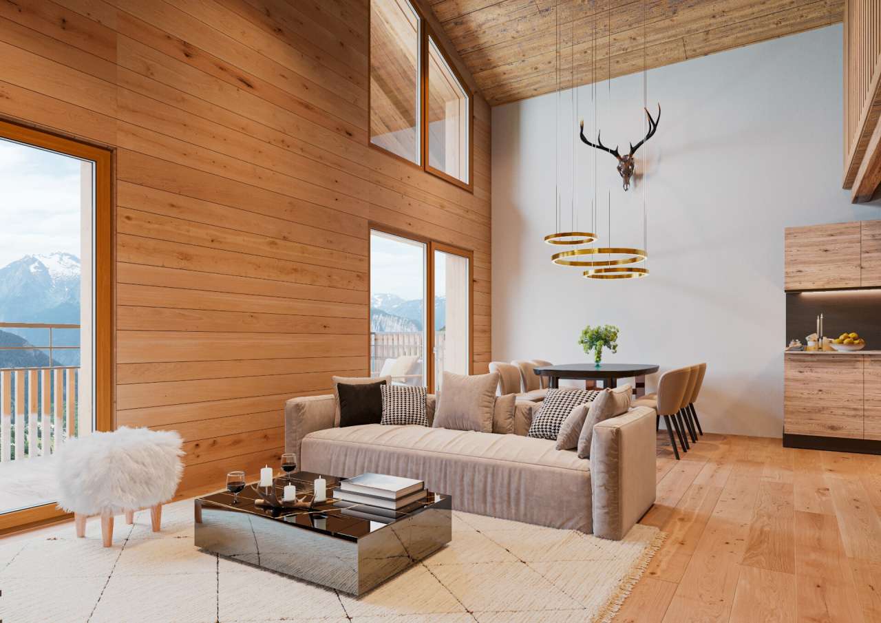 Attractive Two bedroom apartment with balcony in a new development in Alpe