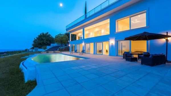 This stunning new 9 bedroom luxury villa is located close to Cannes in a so