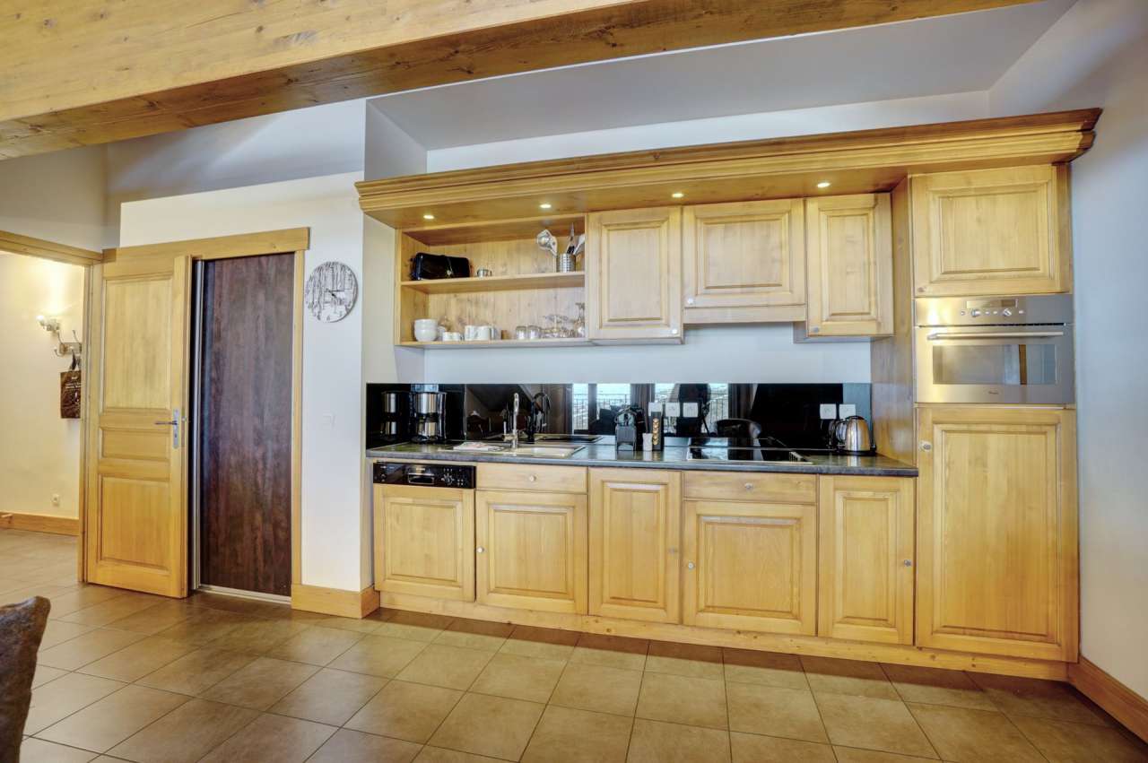 Enjoying wonderful mountain views from its top floor position, is this styl