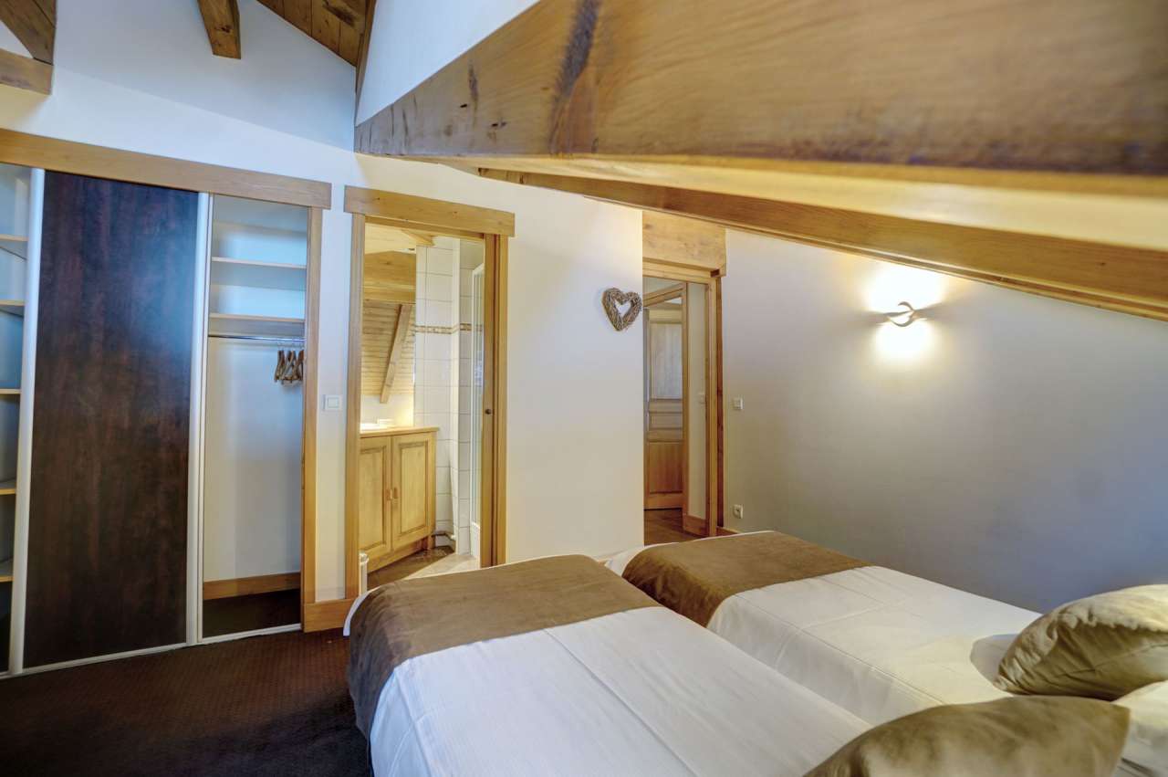 Enjoying wonderful mountain views from its top floor position, is this styl