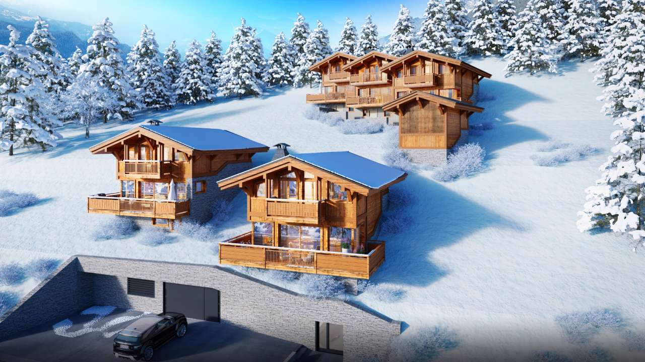 Charming newly built 4 bedroom ski chalet, which is ideally situated right