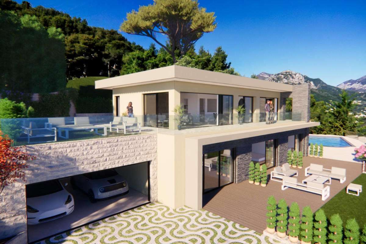 Enjoying breathtaking uninterrupted sea views from Italy to Monaco, is this