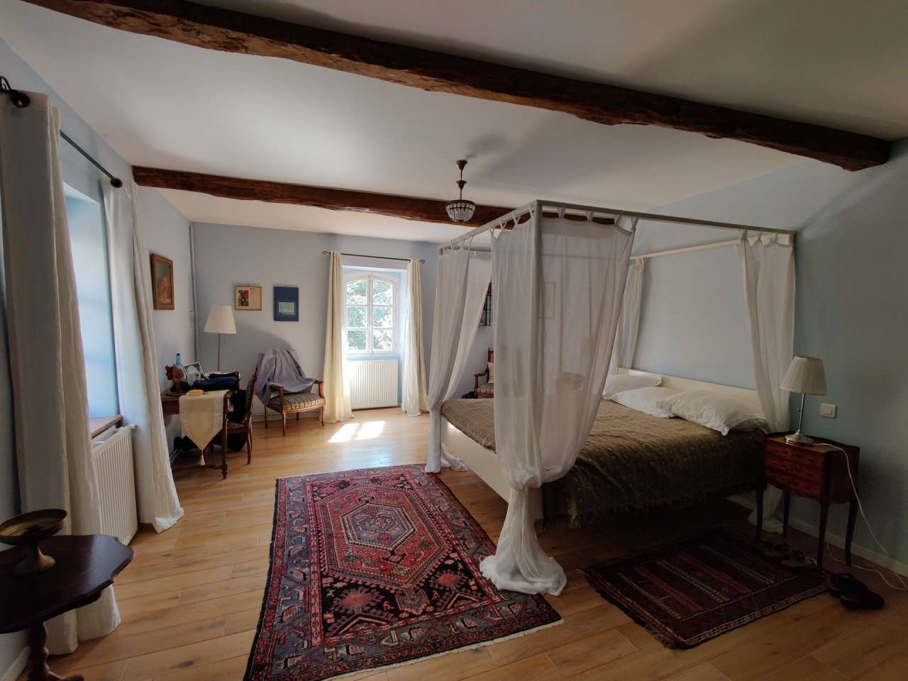 Nestling in over 9.5 acres of glorious land with outbuildings, gardens and