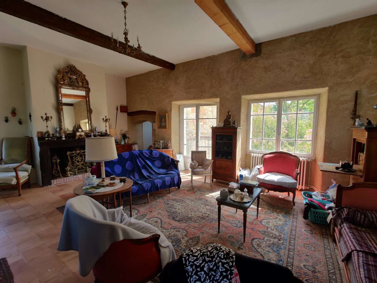 Nestling in over 9.5 acres of glorious land with outbuildings, gardens and