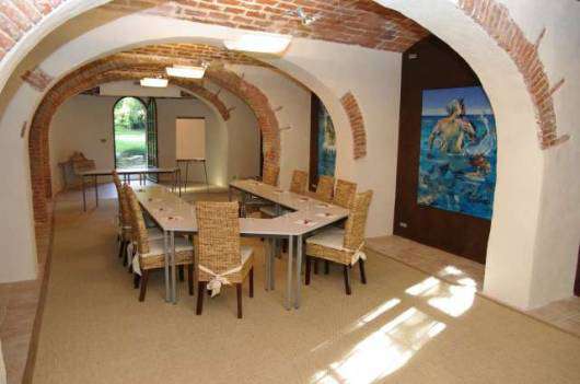 Nestling in 6.3 acres of glorious land with expansive pool, is this charmin