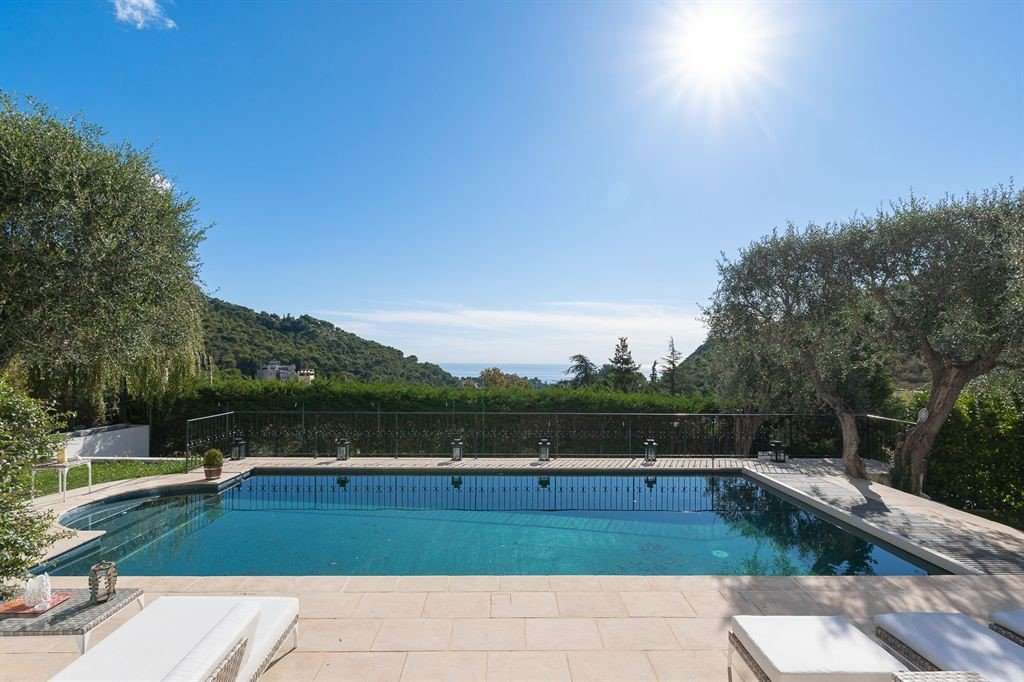 Enjoying fantastic uninterrupted sea and mountain views is this stunning 3