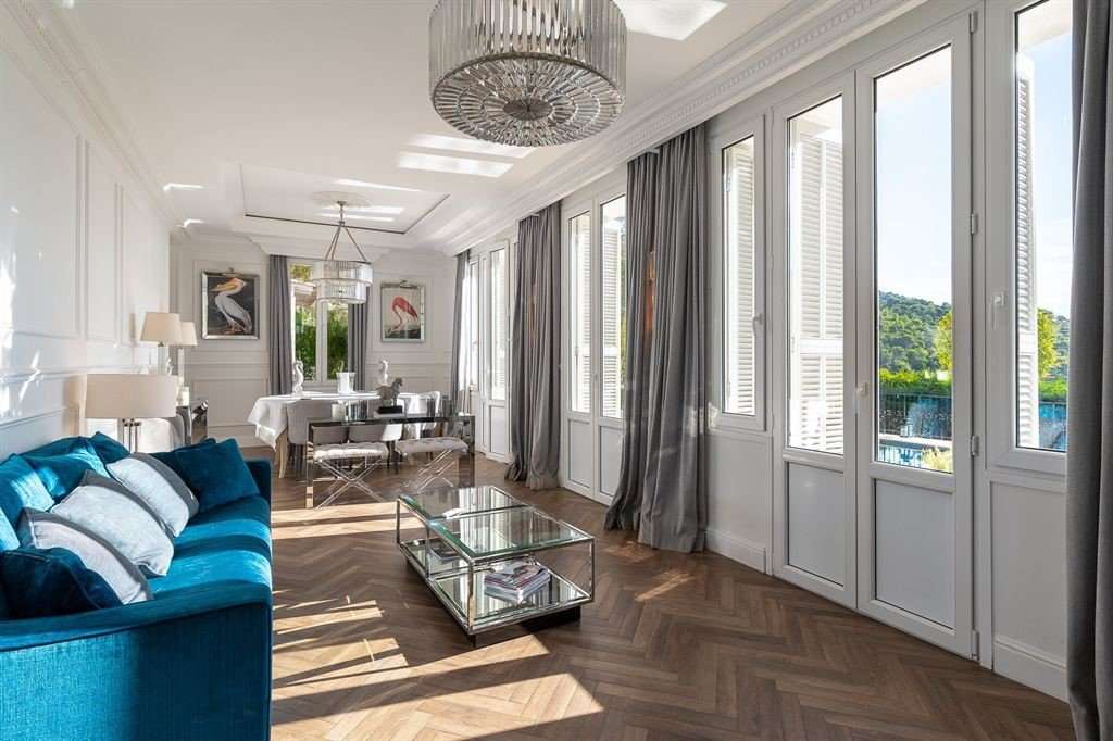 Enjoying fantastic uninterrupted sea and mountain views is this stunning 3