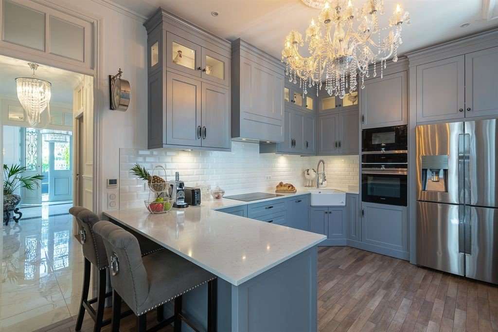 Enjoying fantastic uninterrupted sea and mountain views is this stunning 3