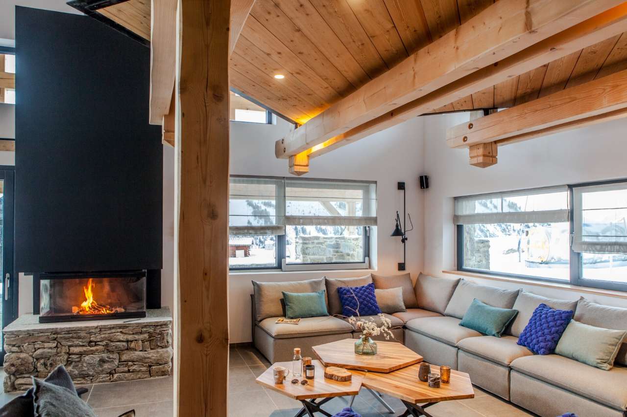 Stunning and unique 7 bedroom ski chalet, which is ideally situated within