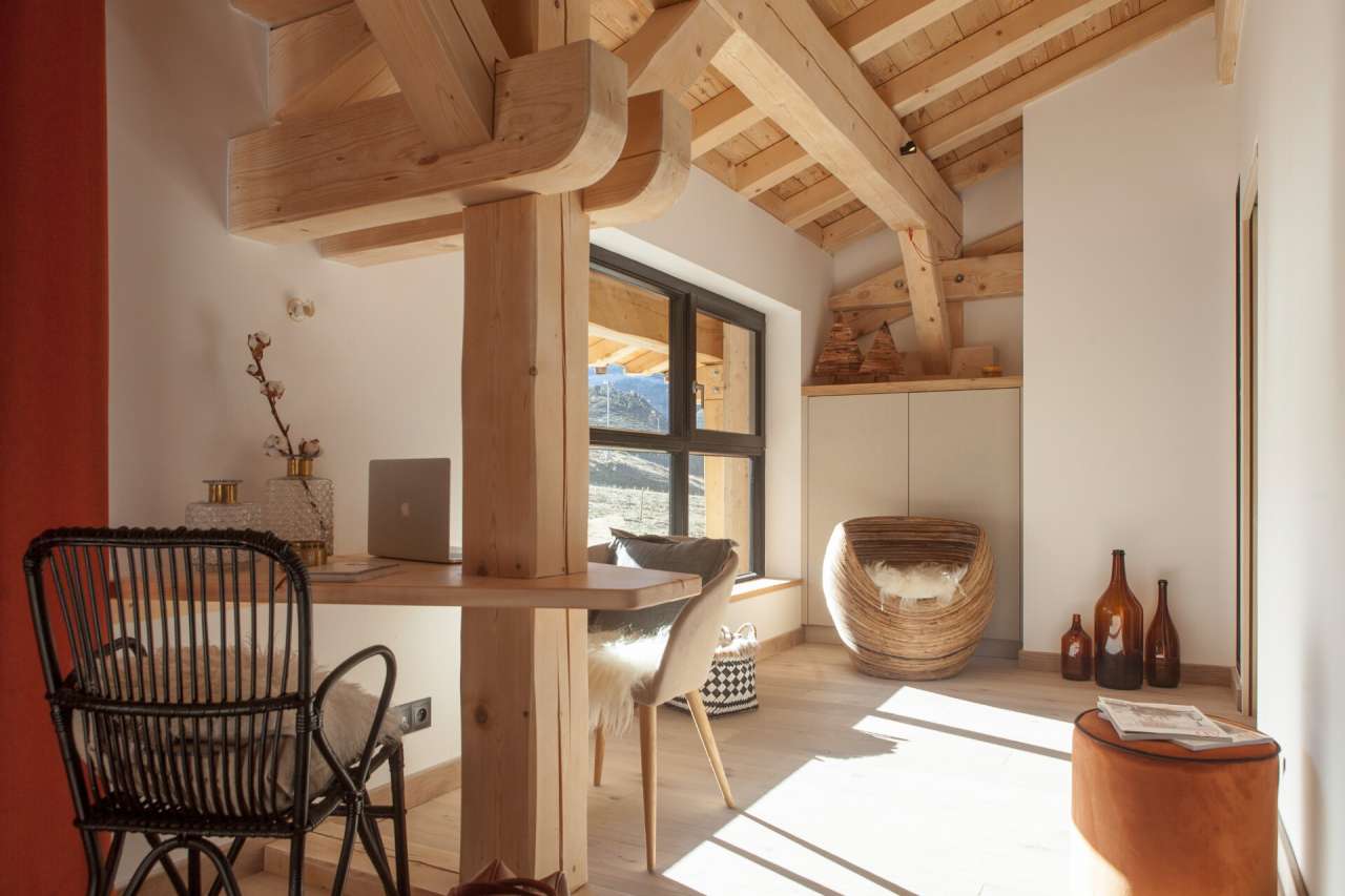 Stunning and unique 7 bedroom ski chalet, which is ideally situated within