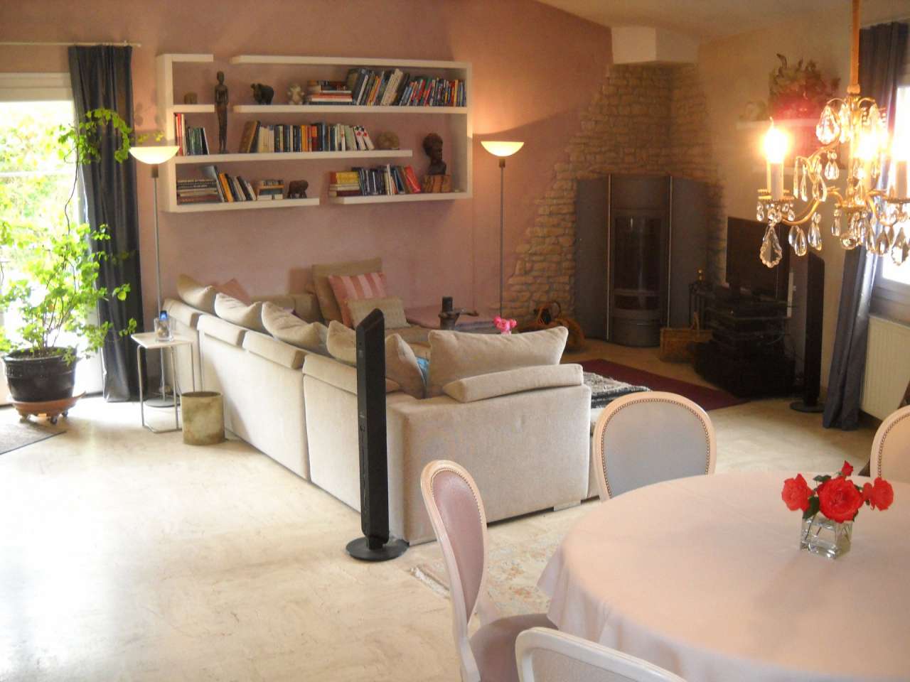 Superb and beautifully presented stone built farmhouse and 3 guest houses,