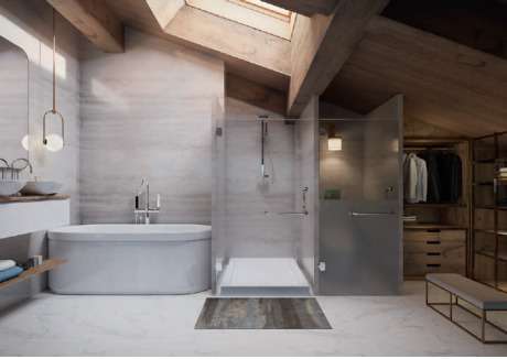 Luxury new 4 bedroom chalet with garden and Jacuzzi, enjoying wonderful mou